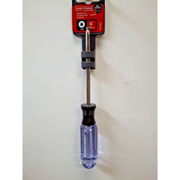 New CRAFTSMAN Torx Screwdriver, T30, Black, CMHT65040, 4" - Picture 1 of 4
